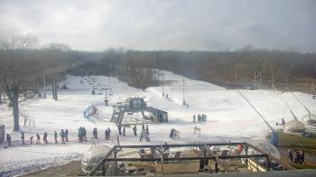 Weather camera view of Powder Ridge Ski Resort.