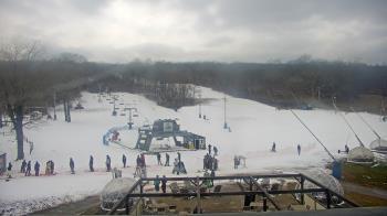Weather camera view of Powder Ridge Ski Resort.