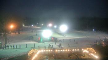 Weather camera view of Powder Ridge Ski Resort.