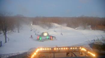 Weather camera view of Powder Ridge Ski Resort.
