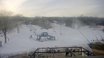 Weather camera view of Powder Ridge Ski Resort.