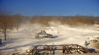 Weather camera view of Powder Ridge Ski Resort.