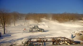 Weather camera view of Powder Ridge Ski Resort.