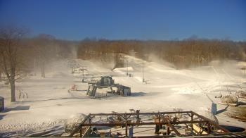 Weather camera view of Powder Ridge Ski Resort.