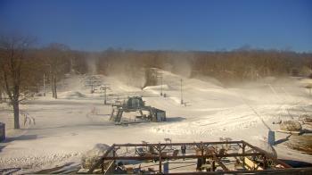 Weather camera view of Powder Ridge Ski Resort.