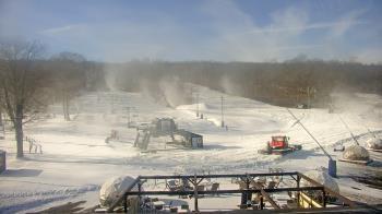 Weather camera view of Powder Ridge Ski Resort.