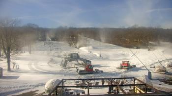 Weather camera view of Powder Ridge Ski Resort.