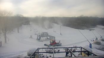 Weather camera view of Powder Ridge Ski Resort.
