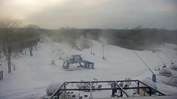 Weather camera view of Powder Ridge Ski Resort.