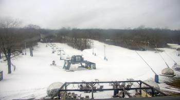 Weather camera view of Powder Ridge Ski Resort.
