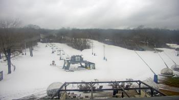 Weather camera view of Powder Ridge Ski Resort.