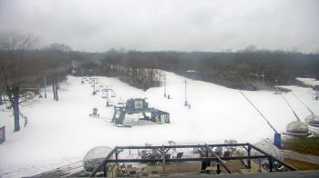 Weather camera view of Powder Ridge Ski Resort.