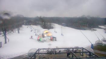 Weather camera view of Powder Ridge Ski Resort.