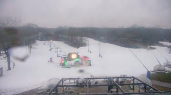 Weather camera view of Powder Ridge Ski Resort.