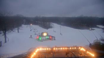 Weather camera view of Powder Ridge Ski Resort.