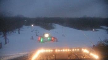 Weather camera view of Powder Ridge Ski Resort.