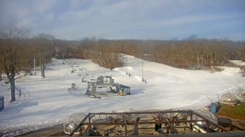 Weather camera view of Powder Ridge Ski Resort.