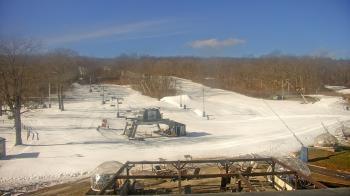 Weather camera view of Powder Ridge Ski Resort.