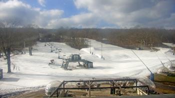 Weather camera view of Powder Ridge Ski Resort.