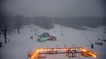 Weather camera view of Powder Ridge Ski Resort.