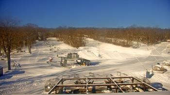 Weather camera view of Powder Ridge Ski Resort.