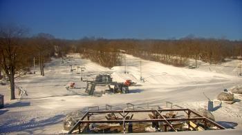 Weather camera view of Powder Ridge Ski Resort.