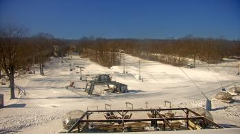 Weather camera view of Powder Ridge Ski Resort.