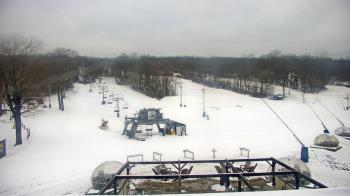 Weather camera view of Powder Ridge Ski Resort.