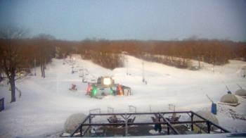 Weather camera view of Powder Ridge Ski Resort.