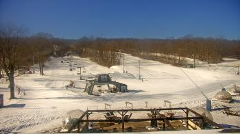 Weather camera view of Powder Ridge Ski Resort.