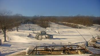 Weather camera view of Powder Ridge Ski Resort.
