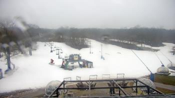 Weather camera view of Powder Ridge Ski Resort.