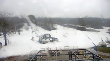 Weather camera view of Powder Ridge Ski Resort.