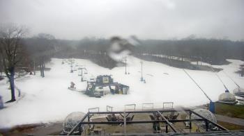 Weather camera view of Powder Ridge Ski Resort.