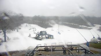 Weather camera view of Powder Ridge Ski Resort.