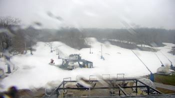 Weather camera view of Powder Ridge Ski Resort.