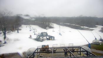 Weather camera view of Powder Ridge Ski Resort.