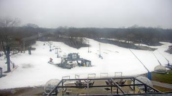 Weather camera view of Powder Ridge Ski Resort.