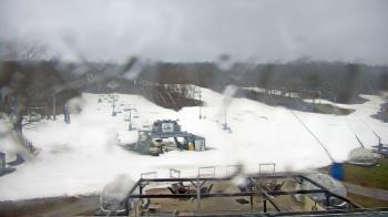 Weather camera view of Powder Ridge Ski Resort.
