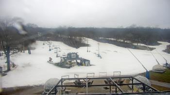 Weather camera view of Powder Ridge Ski Resort.