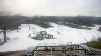 Weather camera view of Powder Ridge Ski Resort.