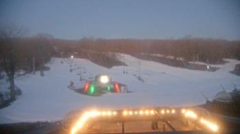 Weather camera view of Powder Ridge Ski Resort.