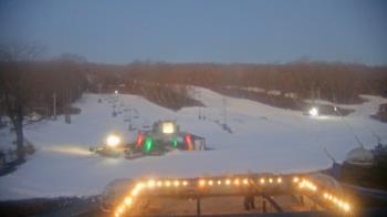 Weather camera view of Powder Ridge Ski Resort.