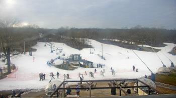 Weather camera view of Powder Ridge Ski Resort.