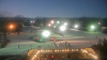 Weather camera view of Powder Ridge Ski Resort.