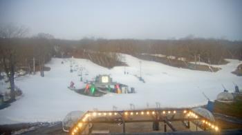 Weather camera view of Powder Ridge Ski Resort.