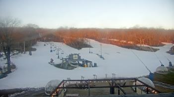 Weather camera view of Powder Ridge Ski Resort.
