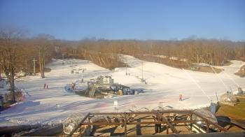 Weather camera view of Powder Ridge Ski Resort.