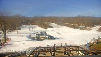 Weather camera view of Powder Ridge Ski Resort.