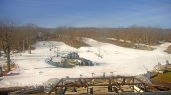 Weather camera view of Powder Ridge Ski Resort.